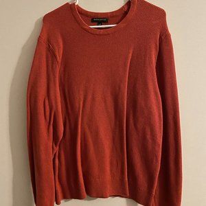 Banana Republic Orange Crewneck Sweater Men's Size 2XL